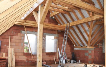 Sutton Holms attic trusses